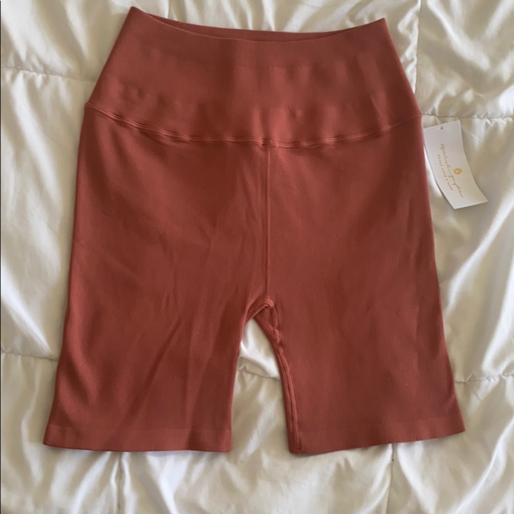 Spiritual Gangster biker shorts